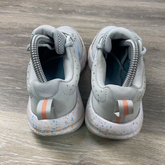 Big Girls Under Armour Assert 10 AC 'Paint Splatter' 3027092‎ Gray Size 7 Youth - Picture 3 of 11